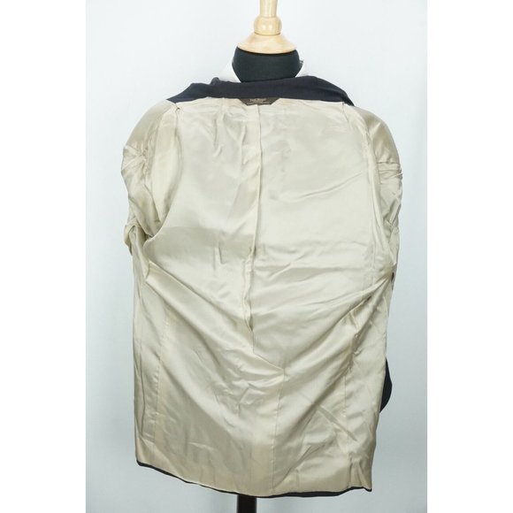 Paul Stuart Navy Blue Silver Button  Wool Sport Coat Blazer Sz 42R - Picture 6 of 7